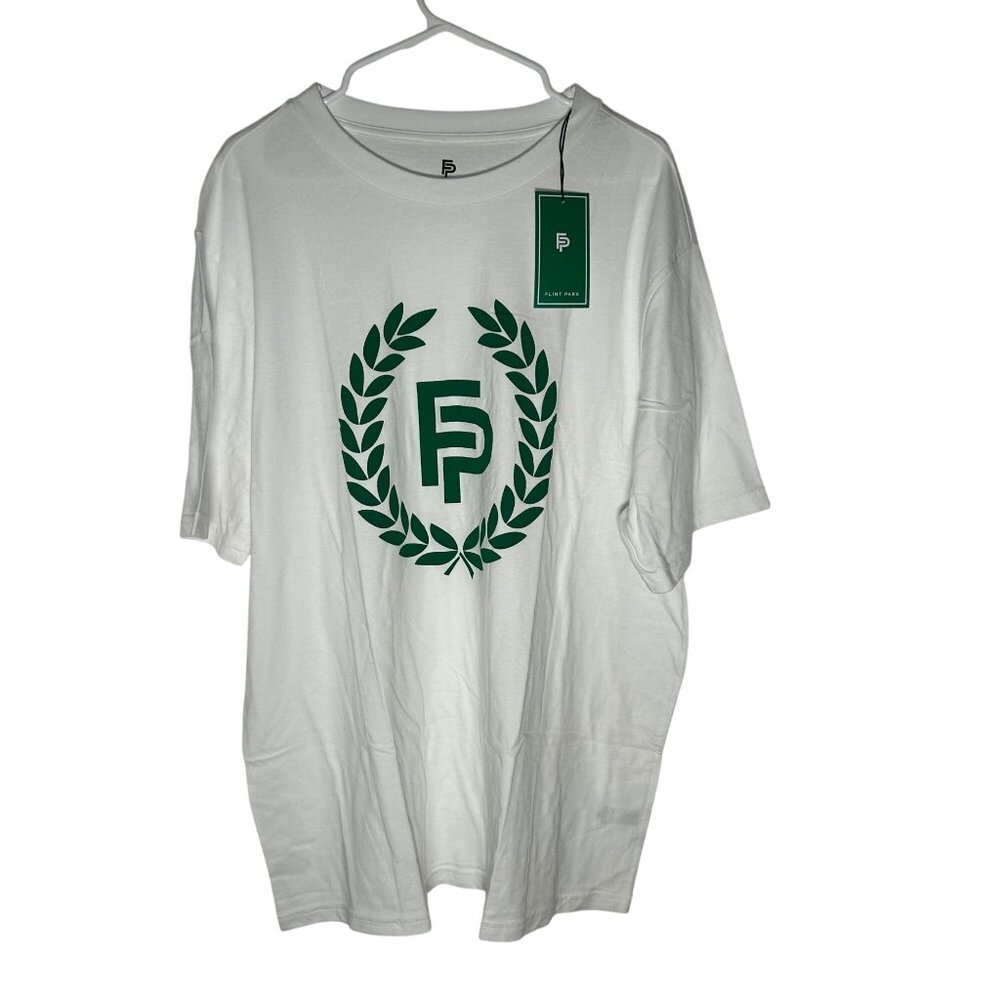 Men's Flint Park Original Logo T in White Size XL NWT